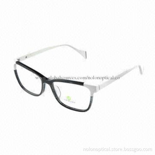 2014 Latest Lamination Acetate Optical Eyeglass Frame for Unisex, OEM/ODM Orders Available